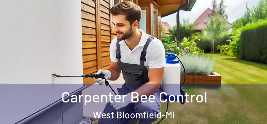 Carpenter Bee Control West Bloomfield-MI