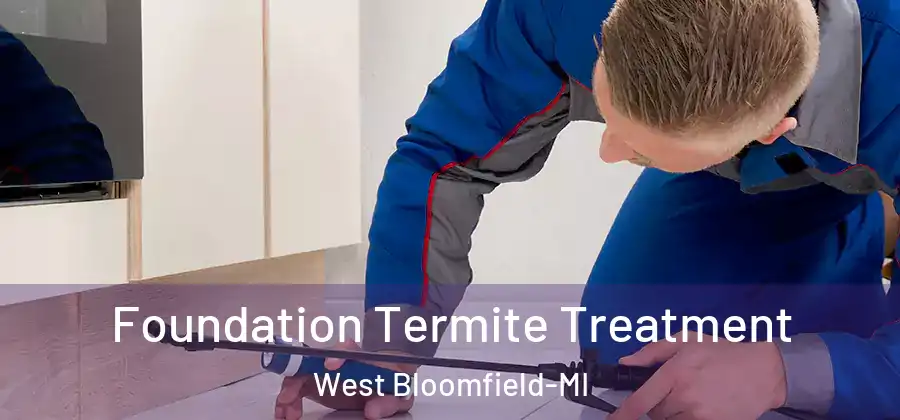 Foundation Termite Treatment West Bloomfield-MI