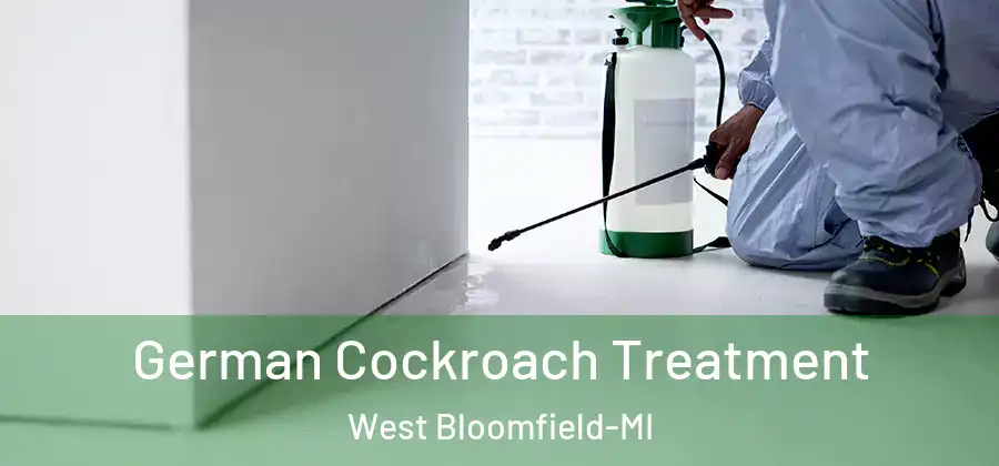 German Cockroach Treatment West Bloomfield-MI