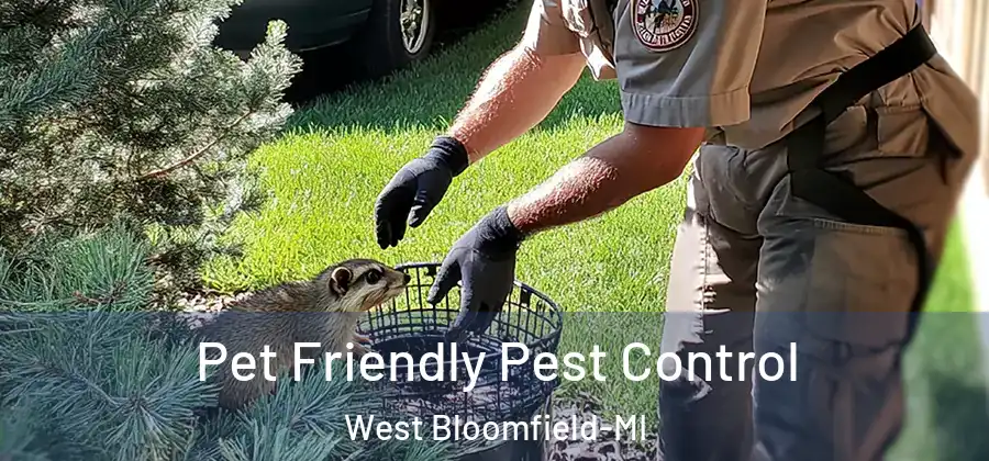 Pet Friendly Pest Control West Bloomfield-MI