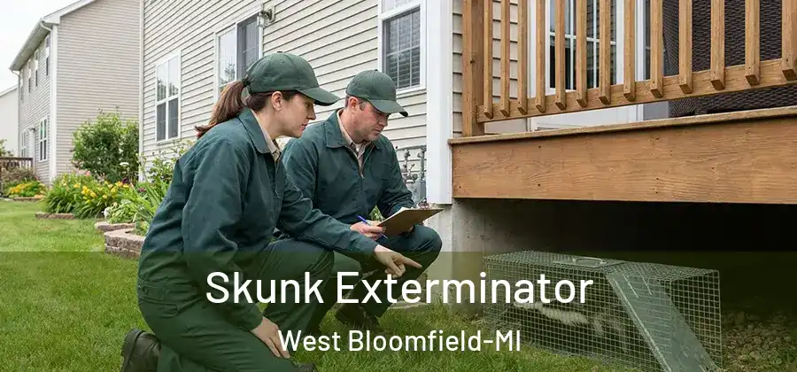 Skunk Exterminator West Bloomfield-MI
