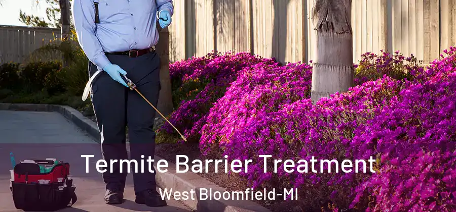  Termite Barrier Treatment West Bloomfield-MI